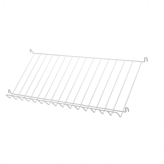 Portariviste in Metallo Bianco String Furniture