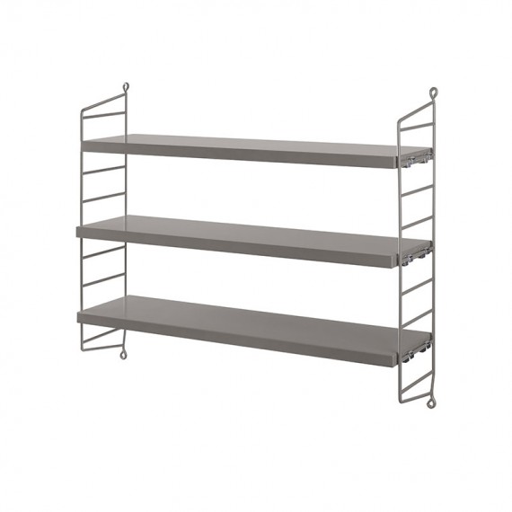 String Pocket Grigio String Furniture