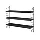 String Pocket Nero String Furniture