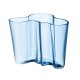 Alvar Aalto Vaso Blu Chiaro 160 mm Iittala