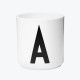Tazza AJ Arne Jacobsen Design Letters