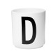 Tazza AJ Arne Jacobsen Design Letters