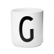 Tazza AJ Arne Jacobsen Design Letters
