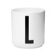 Tazza AJ Arne Jacobsen Design Letters