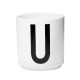 Tazza AJ Arne Jacobsen Design Letters