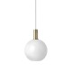 Lampada a Sospensione Socket Pendant Opal Shade ferm LIVING