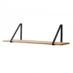 Mensola Shelf Black Hangers
