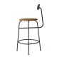 Afteroom Barstool Leather Audo Copenhagen
