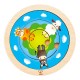 Hape E1606 Cerchi degli animali rotanti Hape