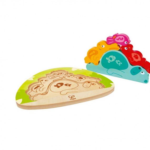 Hape E1612 Puzzle degli animali assonnati Hape
