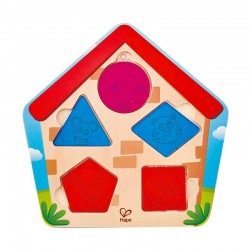 Hape E1613 Puzzle chi c'è nella casa