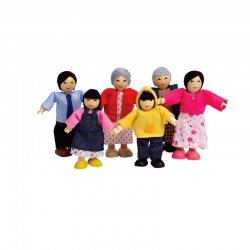 Hape E3502 Famiglia Asiatica