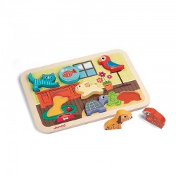 Janod J07024 Puzzle a incastro tridimensionali