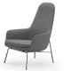 Era Lounge Chair High Metallo Cromato Normann Copenhagen