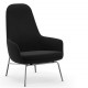 Era Lounge Chair High Metallo Cromato Normann Copenhagen