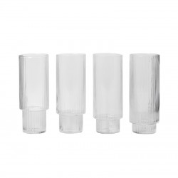 Ripple Long Drink - Set 4 Pz