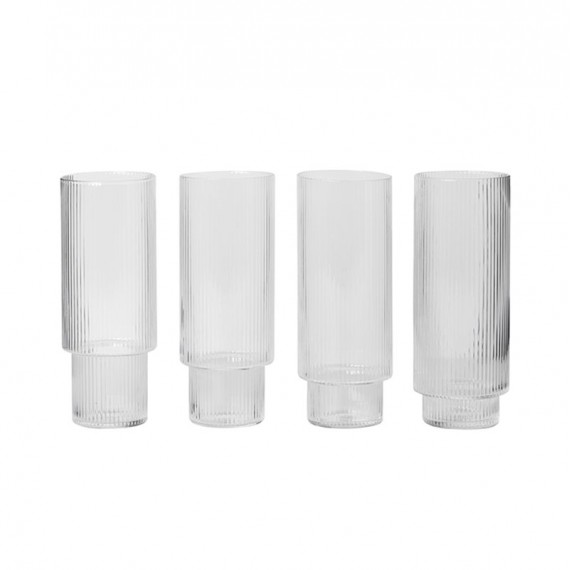 Ripple Long Drink - Set 4 Pz ferm LIVING