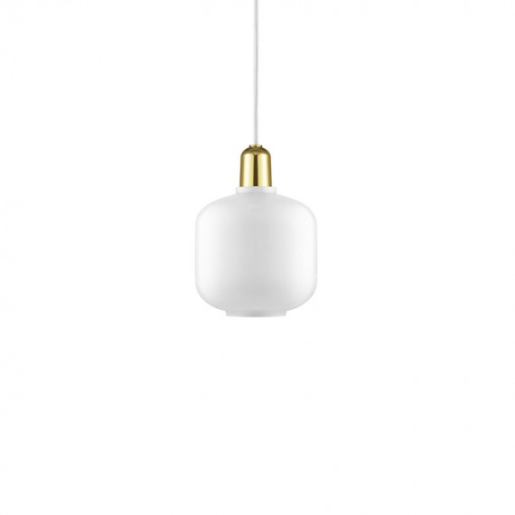Amp Lamp Brass Small Normann Copenhagen