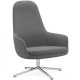 Era Swivel High alluminio lucido Normann Copenhagen