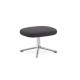 Poggiapiedi Era Swivel alluminio lucido Normann Copenhagen
