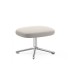 Poggiapiedi Era Swivel alluminio lucido Normann Copenhagen