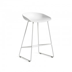 About A Stool AAS 38 Bianco H 65 cm Bianco