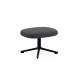 Poggiapiedi Era Swivel alluminio nero Normann Copenhagen