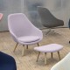 About A Lounge AAL 92 con Cuscino HAY