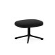 Poggiapiedi Era Swivel alluminio nero Normann Copenhagen